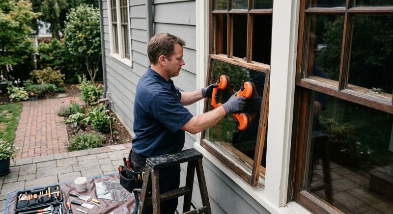 Broken Window Repair in Alpharetta, GA