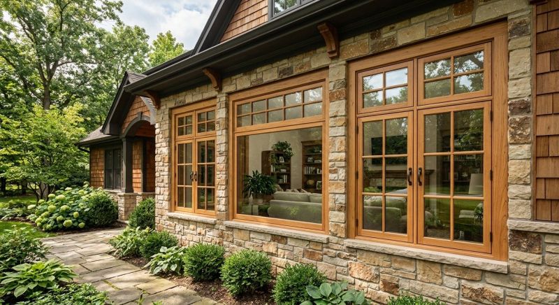 Wood Windows Installation in Akron, OH